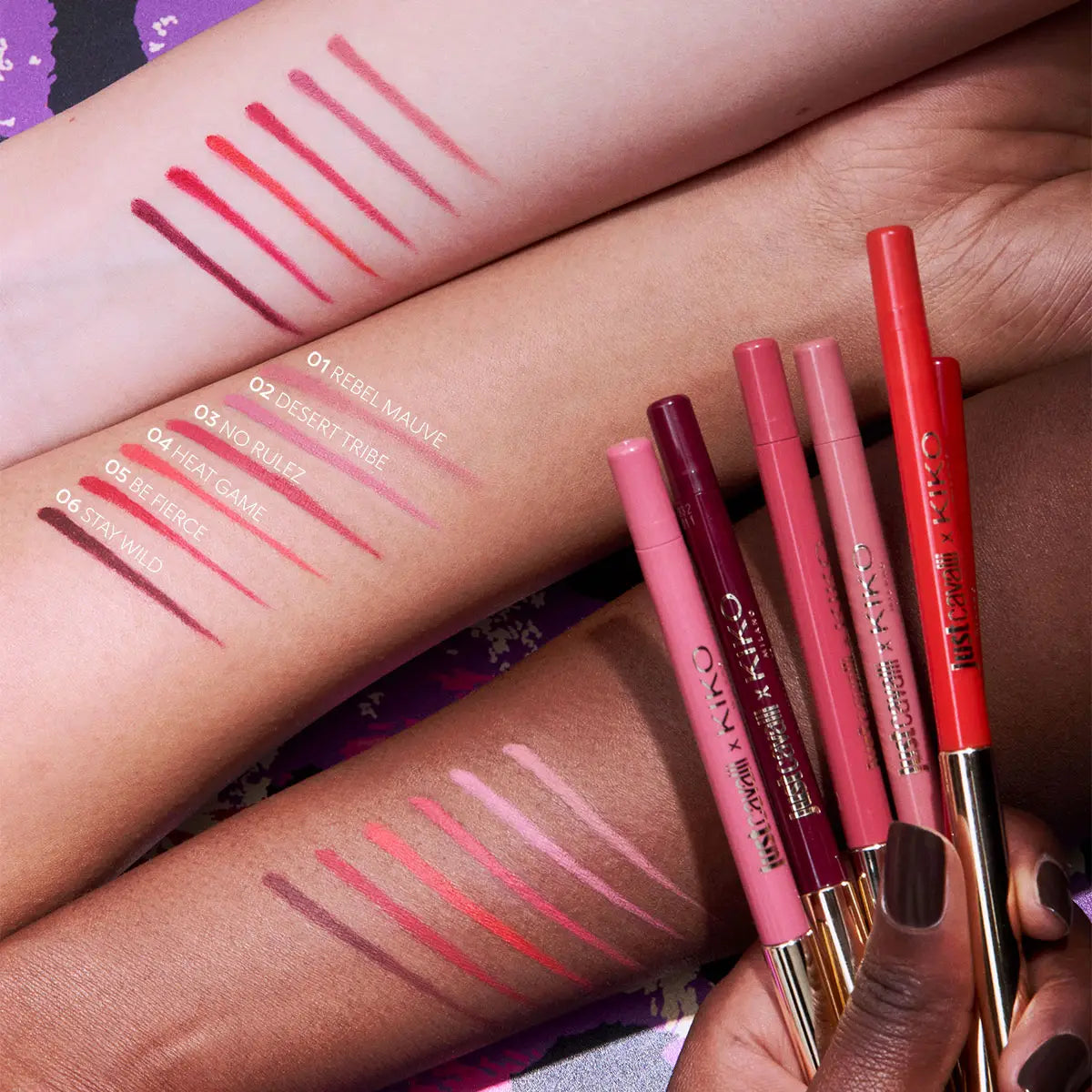 Just Cavalli X Kiko Milano Wild-Kisser Lip Liner 02