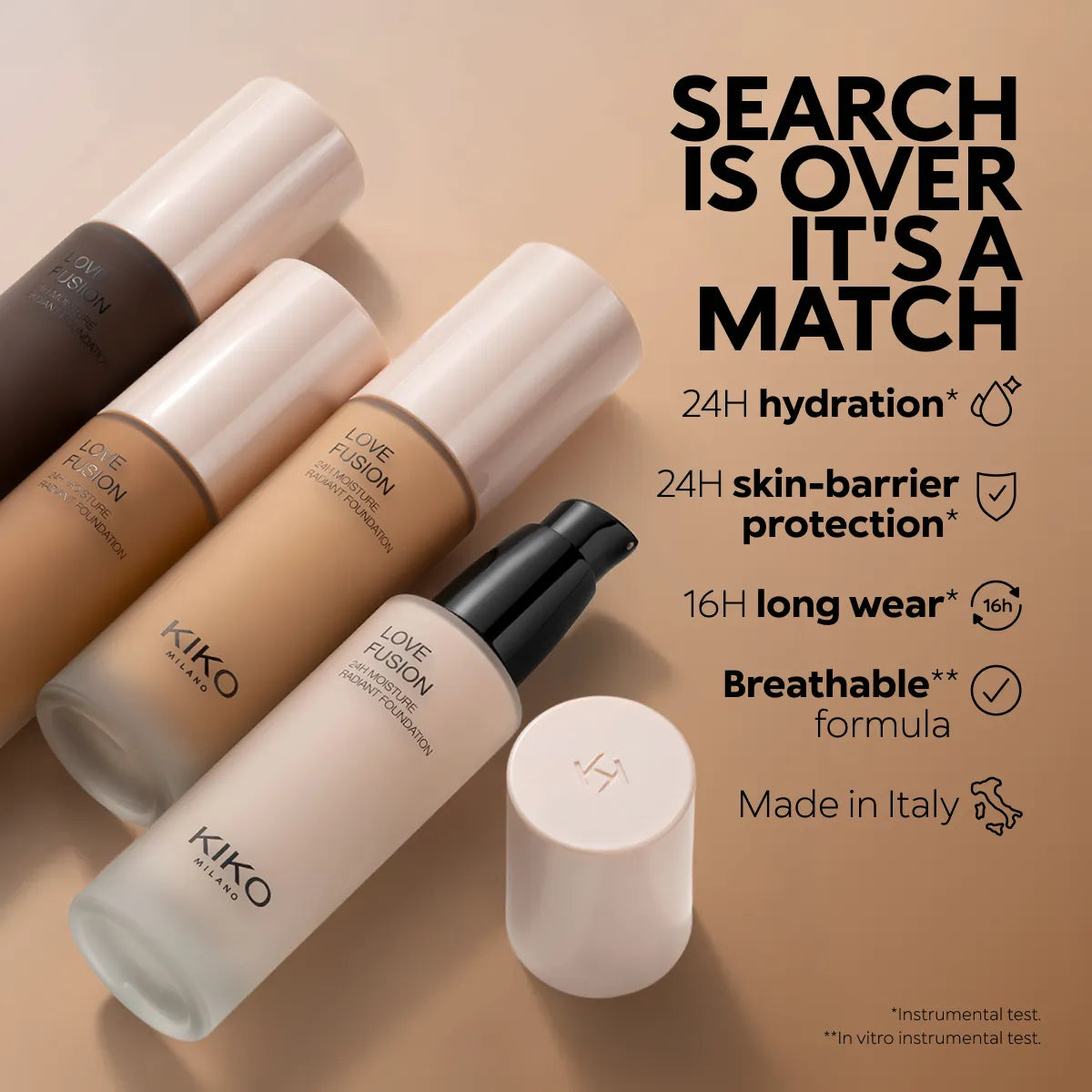 Love Fusion 24H Moisture Radiant Foundation 5NG