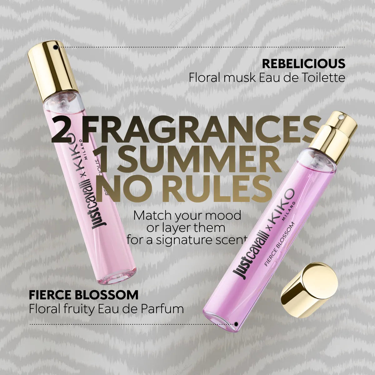 Just Cavalli X Kiko Milano Wild Mirage Mini Party Set