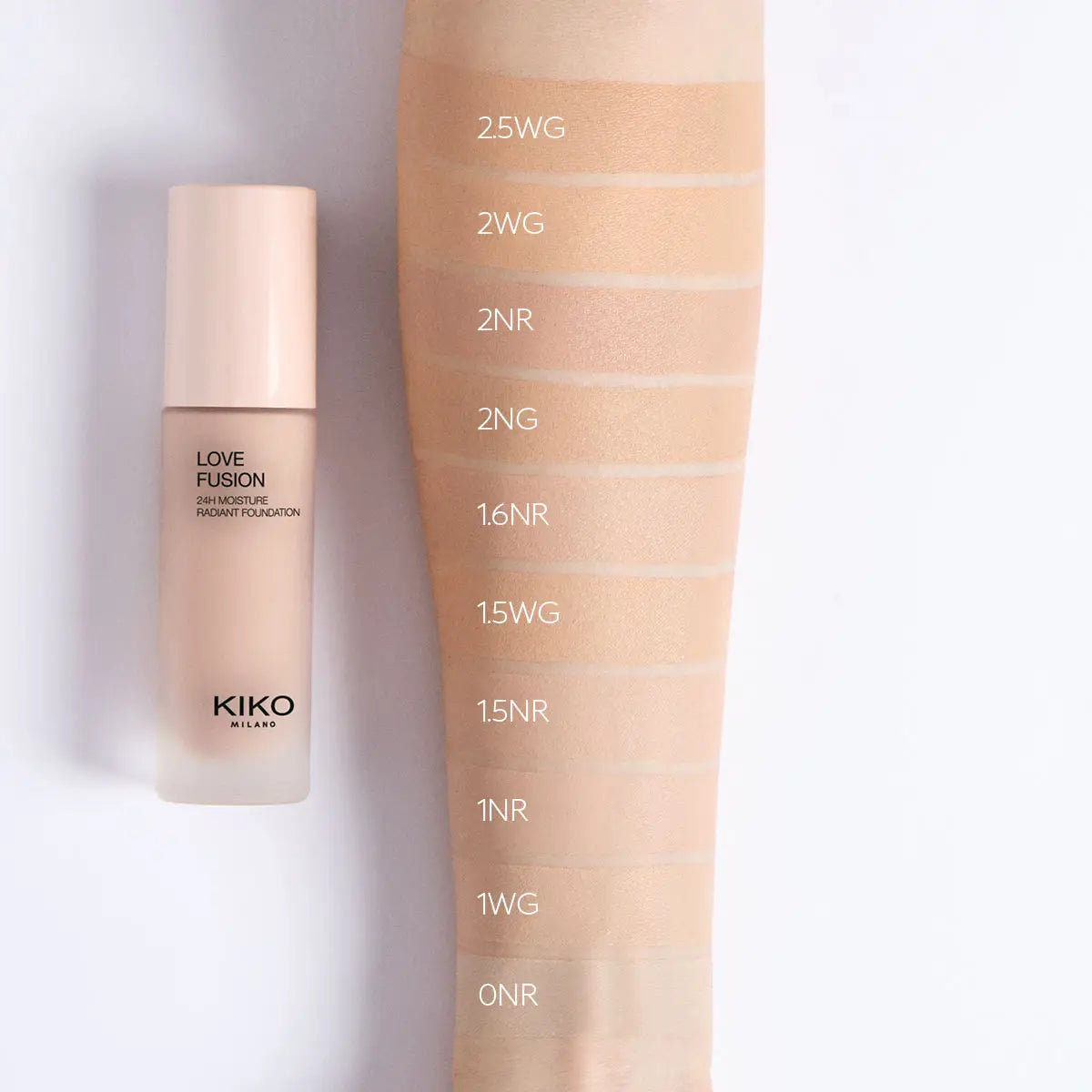 Love Fusion 24H Moisture Radiant Foundation 0NR