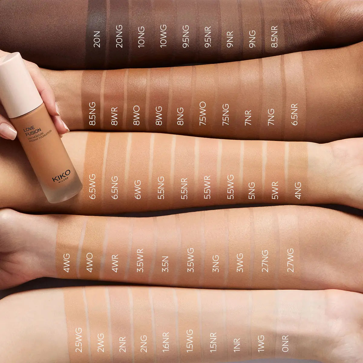 Love Fusion 24H Moisture Radiant Foundation 3WG