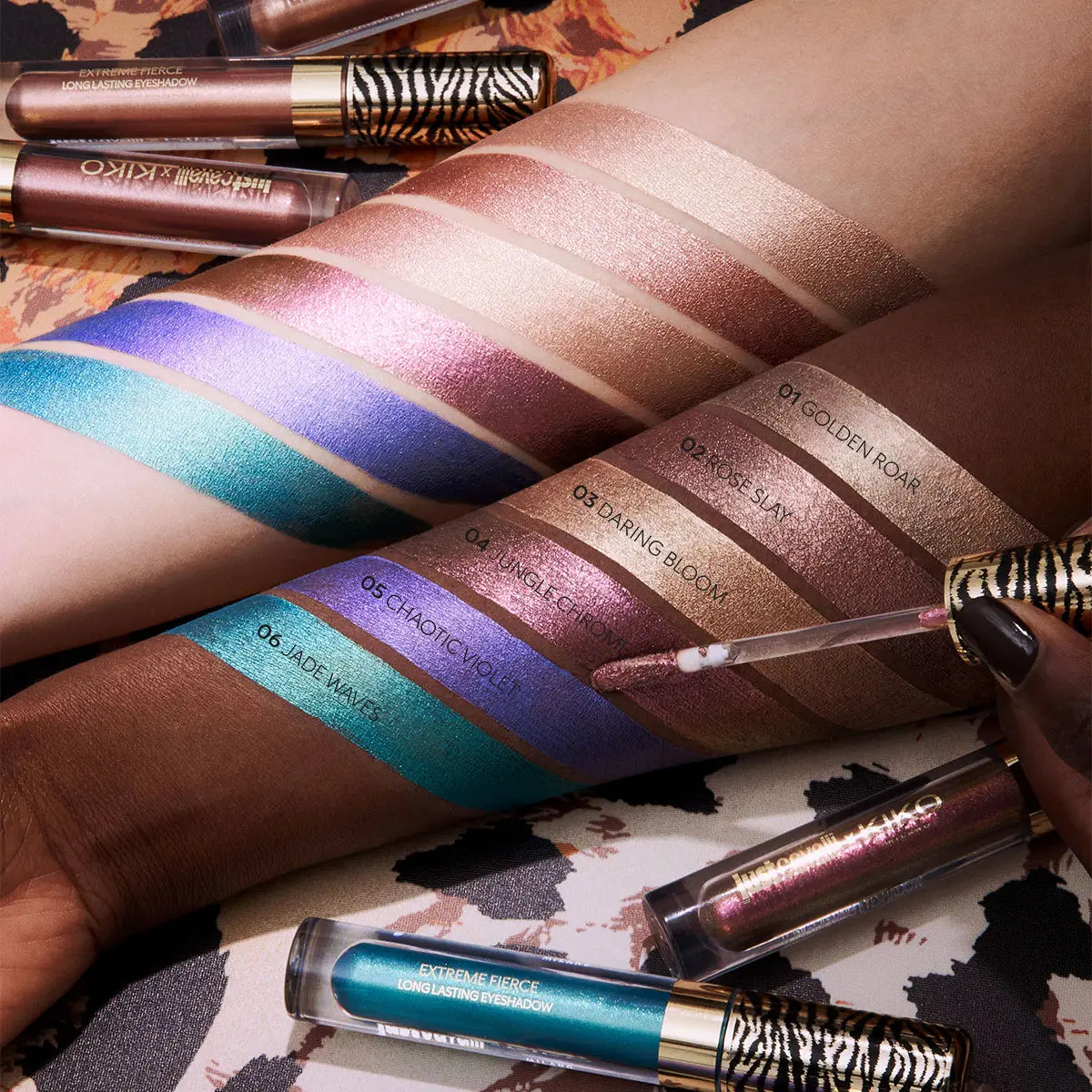 Just Cavalli X Kiko Milano  Extreme Fierce Long Lasting Eyeshadow 02