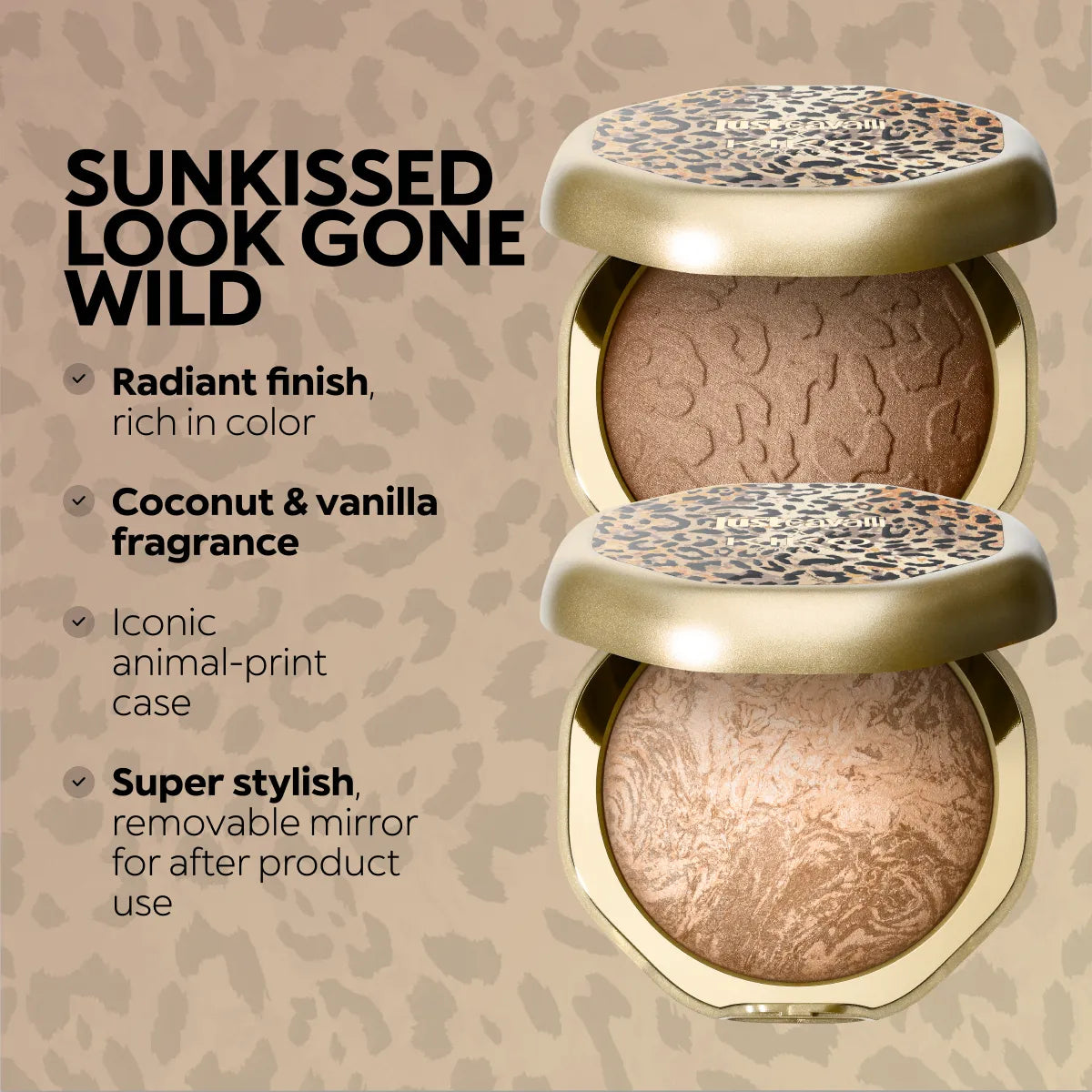 Just Cavalli X Kiko Milano Party Glam Lumi-Bronzer 01