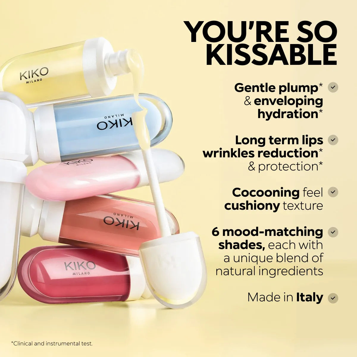 Kissable Lip Volume Plumping Lip Cream 01