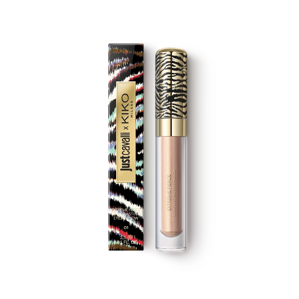 Just Cavalli X Kiko Milano Extreme Fierce Long Lasting Eyeshadow 01