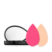 Beauty Duo:  Mirror & Sponge Cover